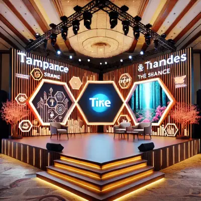 Custom Event Design and Branding for corporate events from Ozaann Events